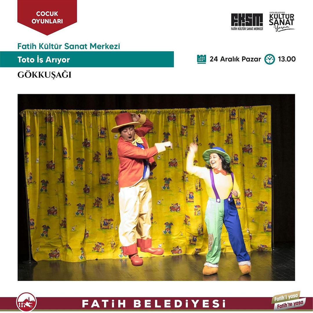 Fatih Belediyesi - Toto İş Arıyor Gökkuşağı Çocuk Oyunu